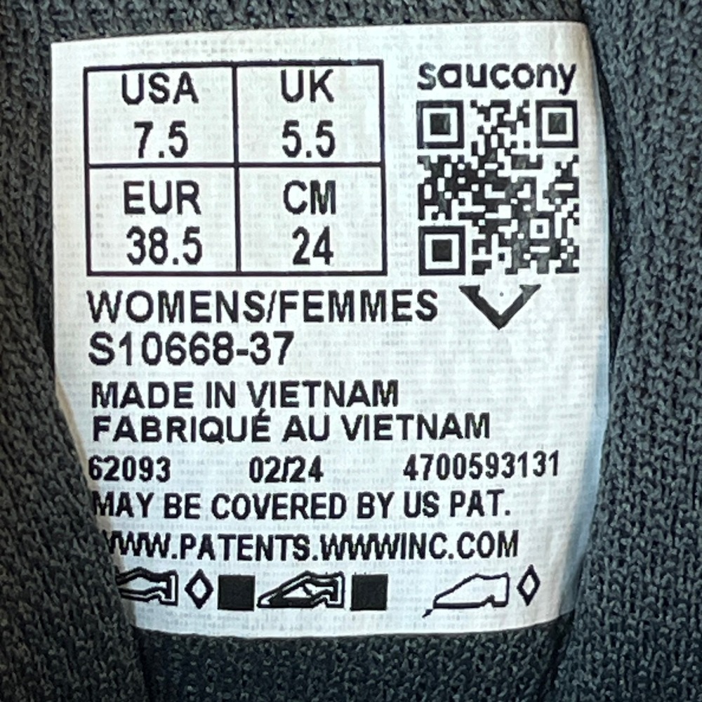 Saucony Trail Excursion TR 15 Trail Running Shoes Teal Womens 7.5 UK 5.5 EU 38.5 - Picture 8 of 8